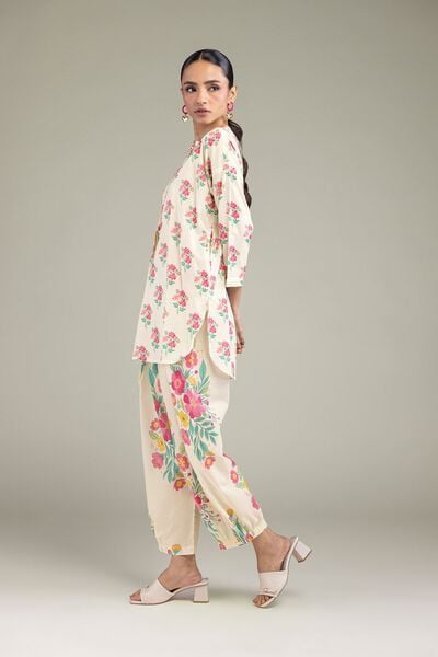 Printed | Cambric | Floral Cambric Shalwar | AED 80.00