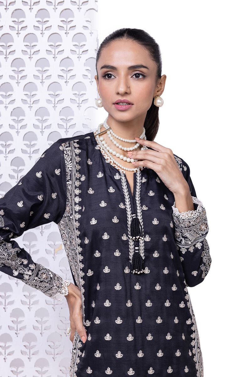 Embroidered | Raw Silk | Kurta | null