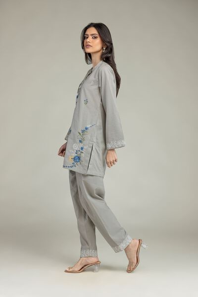 Embroidered | Cotton Dobby | Floral Cotton Shalwar | AED 80.00