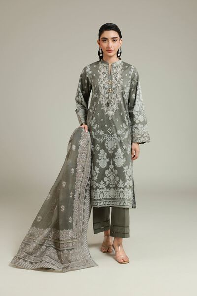 Embroidered | Cambric | Fabrics 3 Piece | AED 230.00