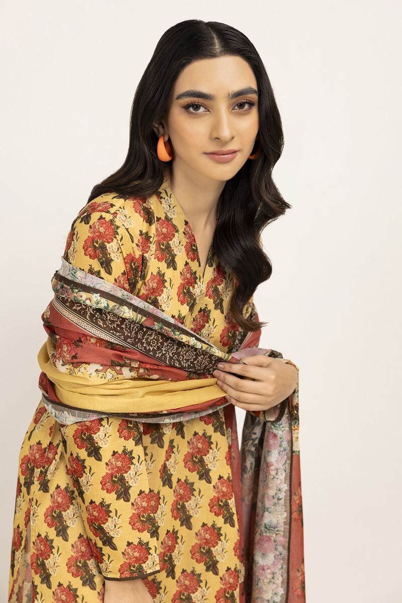 Lawn | Printed | Fabrics 2 Piece | Top Dupatta | null