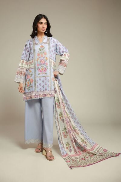 Embroidered | Textured Lawn | Fabrics 3 Piece | AED 180.00