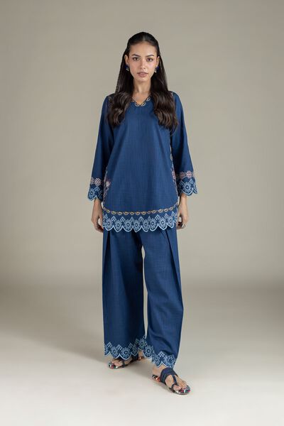 Embroidered | Heavy Textured Cotton | Shalwar | AED 100.00