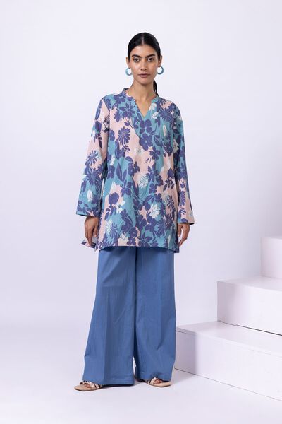 Printed | Ripple Crinkle | Kurta | AED 60.00