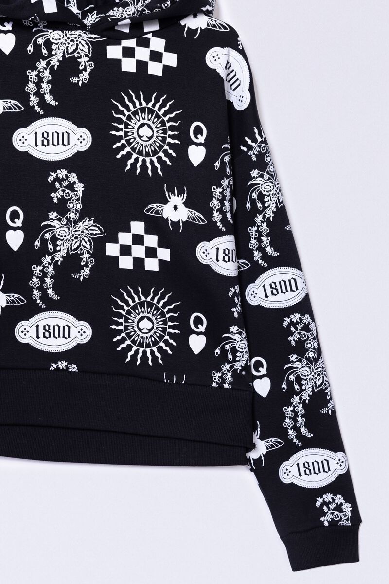 Printed | Cotton Polyester Fleece | Hoodie | AED 30.00