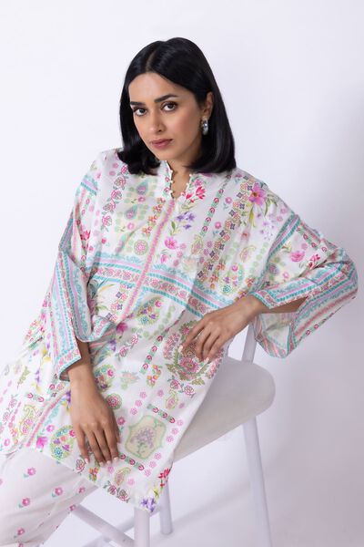 Printed | Cambric | Kurta | AED 80.00