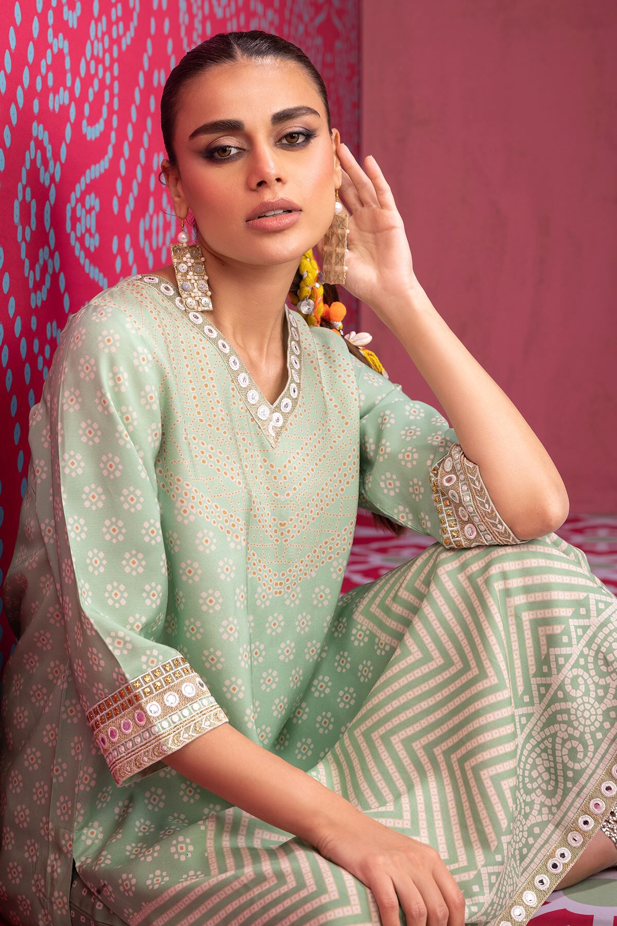 Buy Kurta Embroidered 51.00 AED 1001771014 Khaadi United