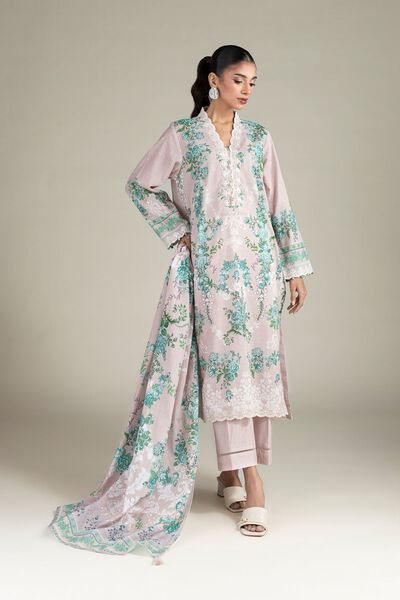 Embroidered | Cambric | Fabrics 3 Piece | AED 180.00