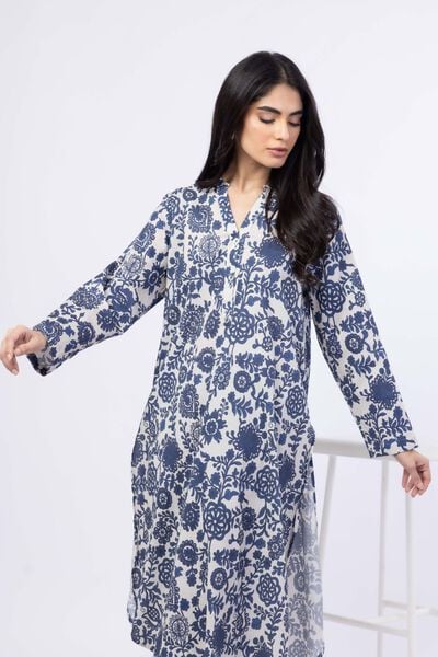 Printed | Ripple Crinkle | 2 Piece Co-ord Set | AED 172.00