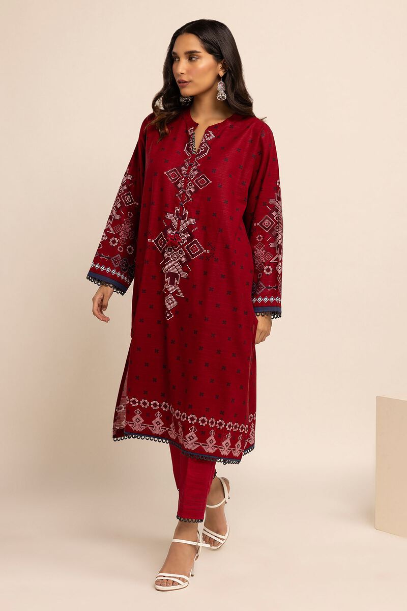 Khaddar | Printed | Fabrics 2 Piece | Top Bottoms | null