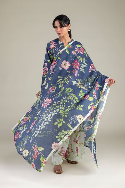 Printed | Lawn | Lawn Floral Dupatta | AED 130.00