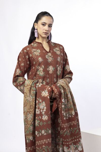 Embroidered | Light Khaddar | Tailored 3 Piece | AED 100.00