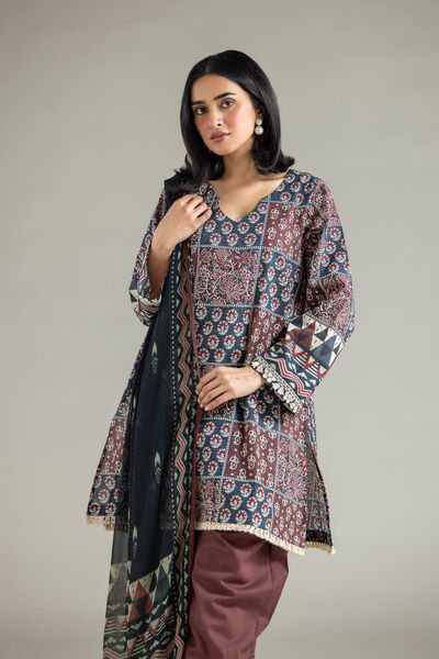 Embroidered | Lawn | Lawn Tailored Suit | AED 75.00