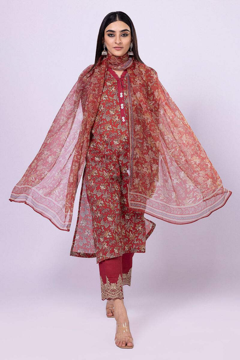 Embroidered | Lawn | Fabrics 3 Piece | null