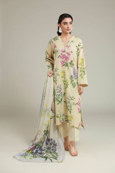 Printed | Messuri | Fabrics 3 Piece | AED 150.00