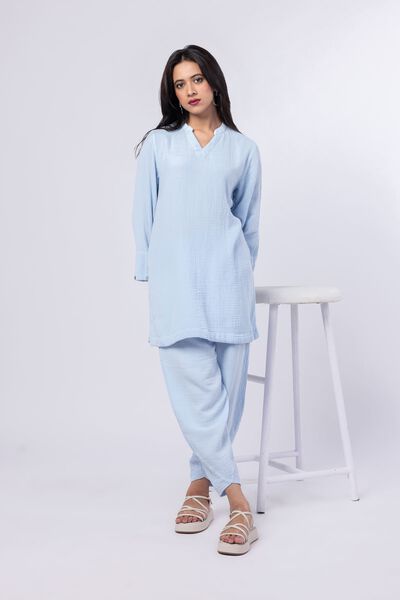 Dyed | Cheese Cloth | Pants | AED 30.00