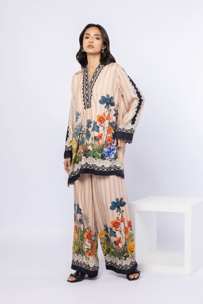 Printed | Viscose Crepe | Pants | AED 60.00