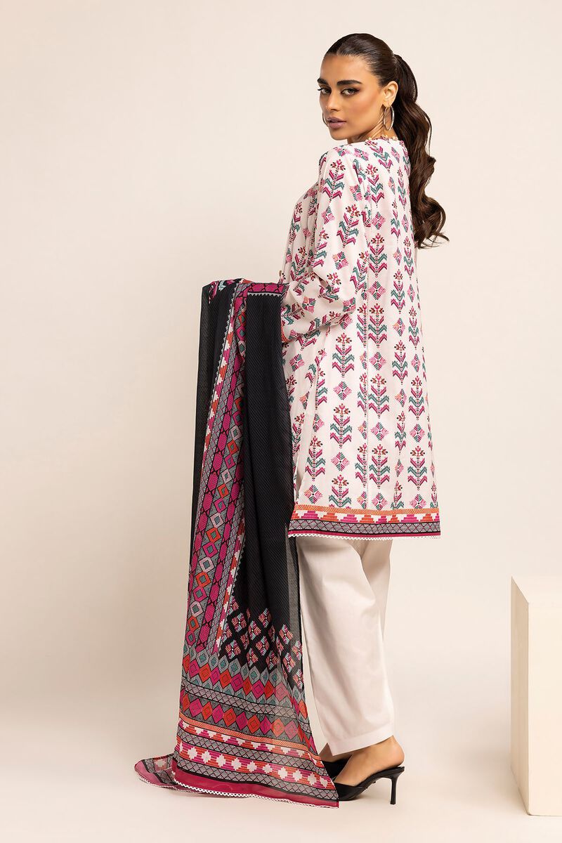 Printed | Cambric | Fabrics 3 Piece | null
