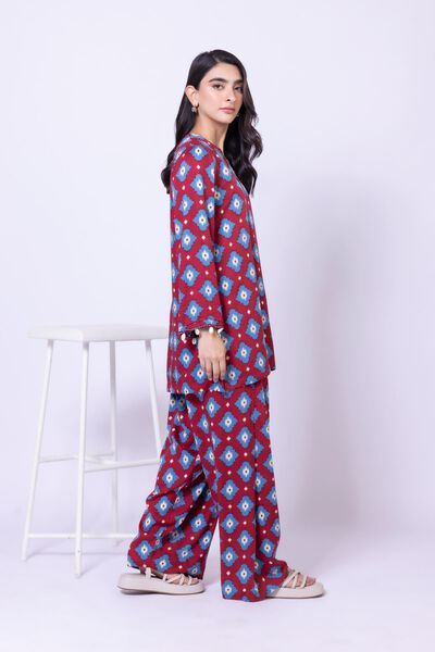 Printed | Viscose Silk | Pants | AED 68.00