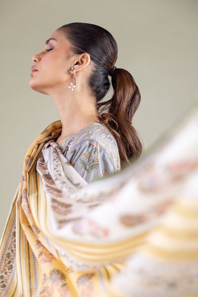 Printed | Lawn | Summer Striped Dupatta | AED 40.00