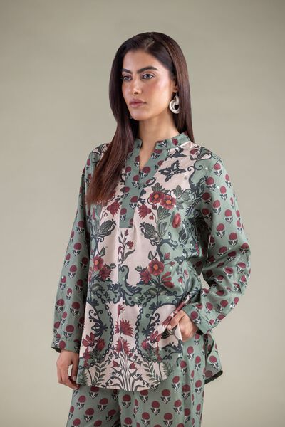 Embroidered | Textured Weave | Blouse | AED 39.00