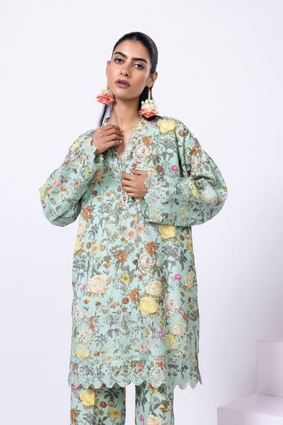Embroidered | Thai Silk | Kurta | AED 90.00