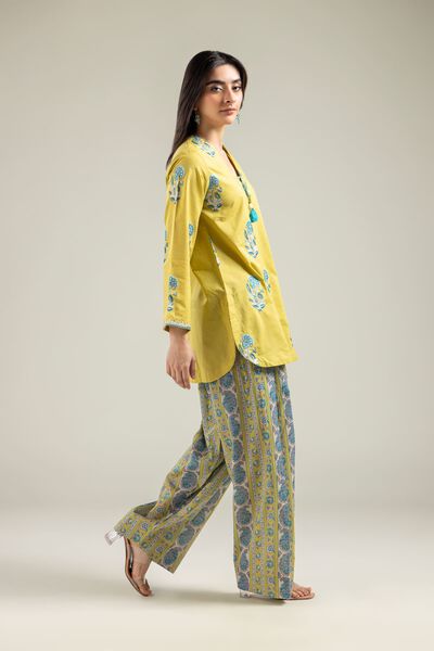 Embroidered | Mesuri | Yellow Mesuri Shalwar | AED 130.00