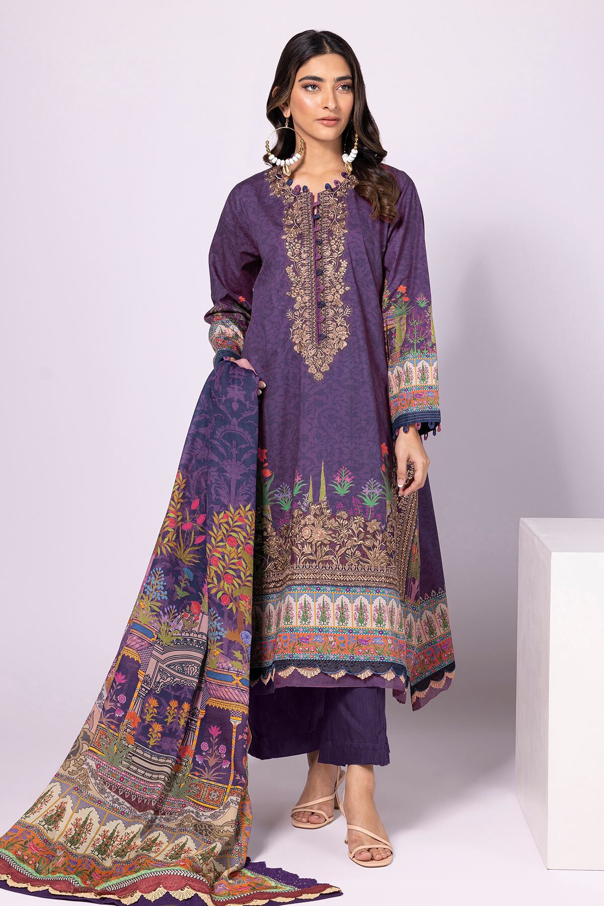 Buy Fabrics 3 Piece Suit 106.50 AED 1001743652 Khaadi United