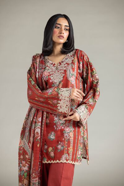 Embroidered | Mesuri | Fabrics 3 Piece | AED 180.00