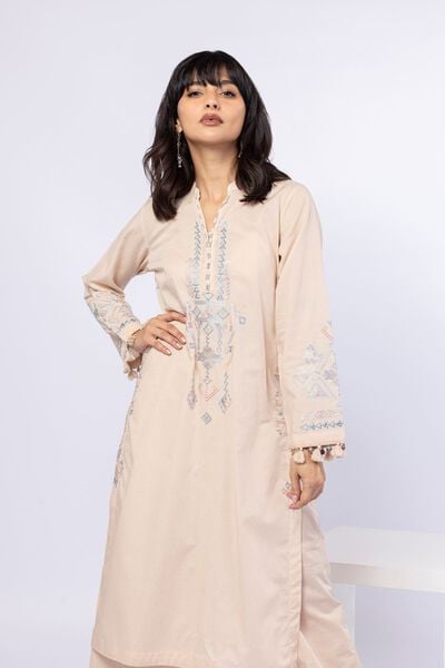 Embroidered | Cotton Dobby | Kurta | AED 140.00