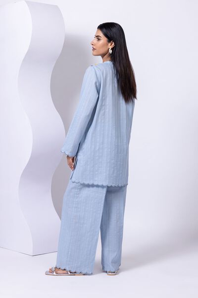 Embroidered | Leno | Pants | AED 80.00