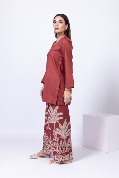Embroidered | Dobby | Pants | AED 70.00
