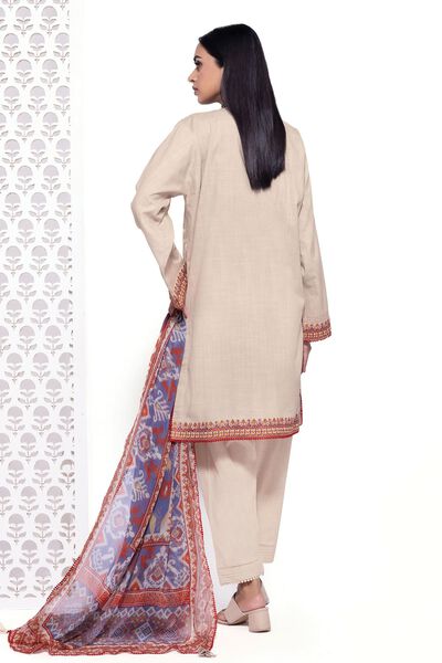 Embroidered | Crosshatch | Fabrics 3 Piece | AED 60.00