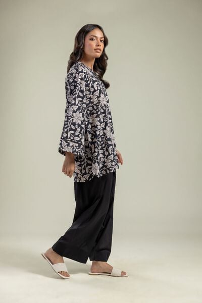 Printed | Cambric | Black Farshi Shalwar | AED 100.00