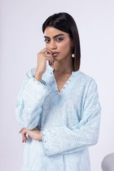 Printed | Cambric | Kurta | AED 70.00