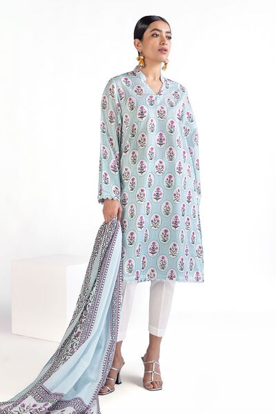 Printed | Lawn | Fabrics 2 Piece | Top and Dupatta | AED 120.00