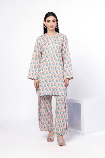 Printed | Lawn | Fabrics 2 Piece | Top and Bottom | AED 50.00