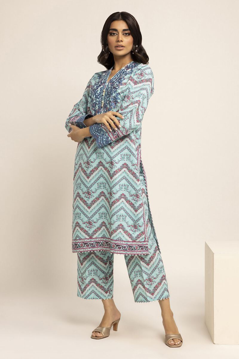 Slub Crosshatch | Embroidered | Fabrics 2 Piece | Top Bottoms | null