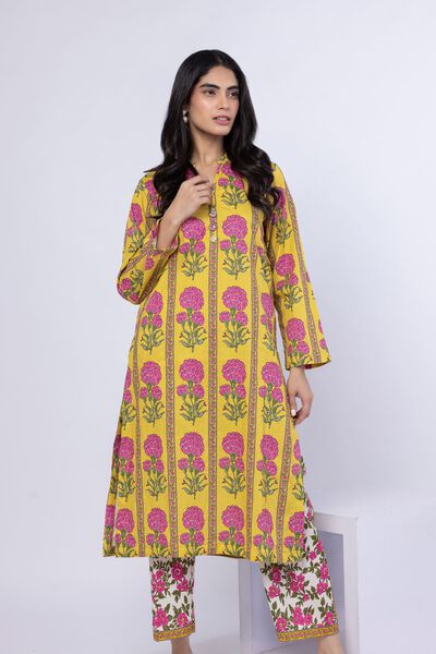 Printed | Ripple Crinkle | Kurta | AED 100.00