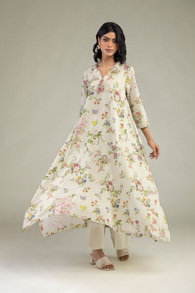 Embroidered | Cambric | Cambric Pants | AED 80.00