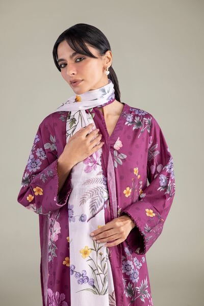 Printed | Lawn | Lawn Floral Dupatta | AED 130.00