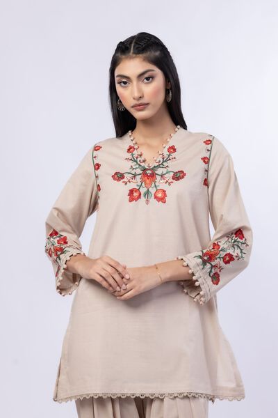 Embroidered | Cotton Dobby | Kurta | AED 120.00