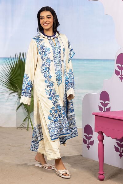 Lawn | Embroidered | Fabrics 3 Piece | AED 160.00