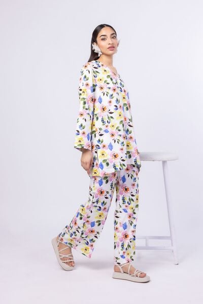 Printed | Viscose Plain Weave | Pants | AED 60.00