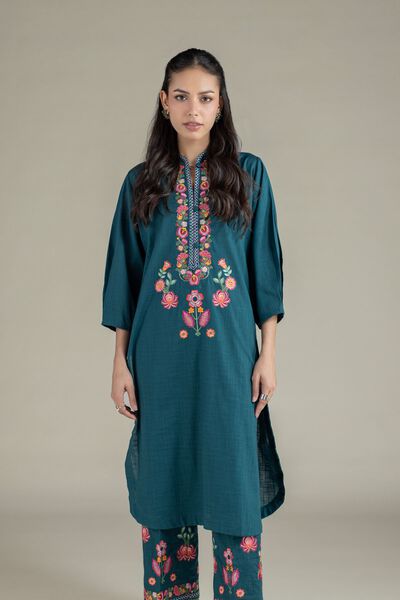 Embroidered | Heavy Textured Cotton | Kurta | AED 120.00