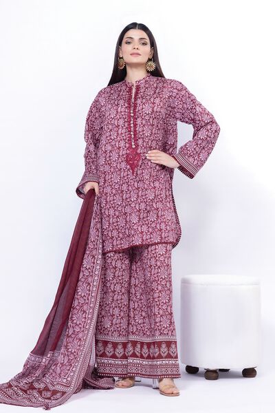 Embroidered | Lawn | Fabrics 3 Piece | AED 80.00
