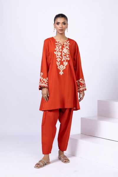 Embroidered | Cambric | Kurta | AED 72.00