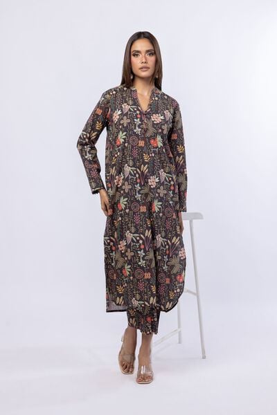 Printed | Crosshatch Poplin | Kurta | AED 100.00