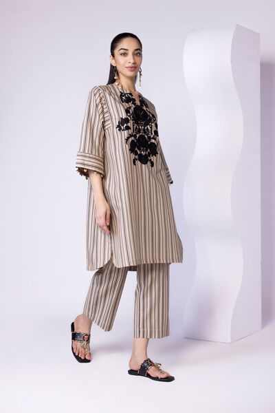Printed | Dobby | Pants | AED 30.00