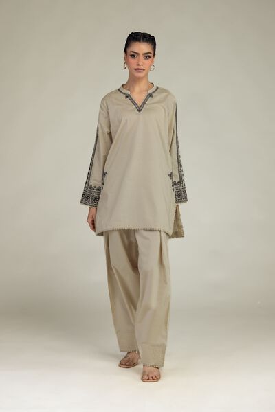 Dyed | Cotton Dobby | Cotton Dobby Shalwar | AED 80.00